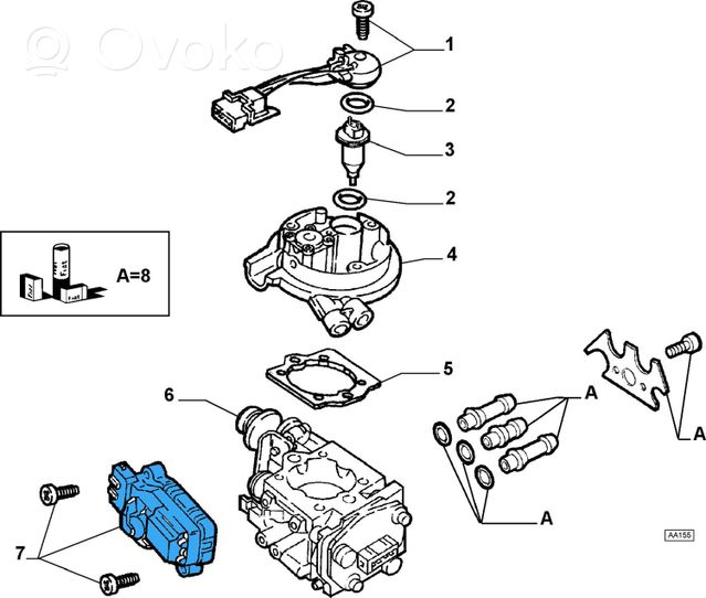 Fiat Tempra Kuristusventtiili 9942142