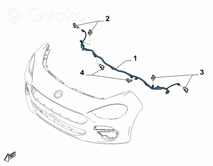 Fiat 124 Spider Muu johtosarja 6000615382