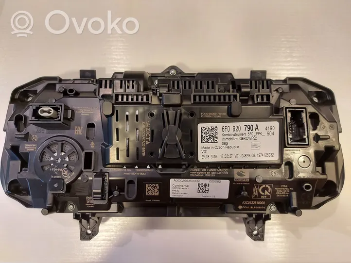 ZAZ 101 Geschwindigkeitsmesser Cockpit 6F0920790A