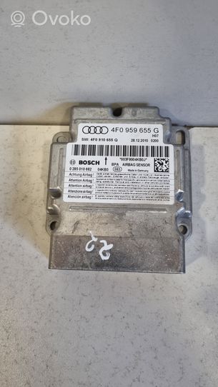 Audi A6 S6 C6 4F Turvatyynyn ohjainlaite/moduuli 4F0959655G