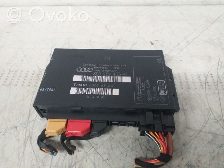 Audi A4 S4 B6 8E 8H Module confort 8E0959433AE