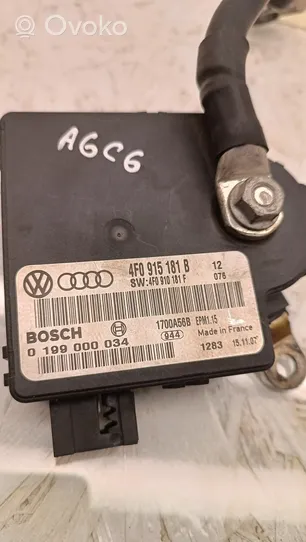 Audi A6 S6 C6 4F Module de contrôle de batterie 4F0915181B