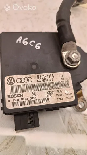 Audi A6 S6 C6 4F Moduł sterowania ładowania akumulatora 4F0915181B