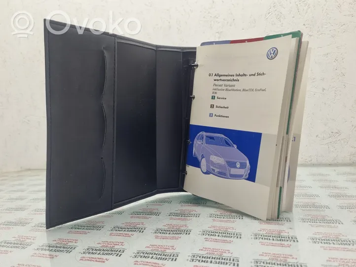 Volkswagen PASSAT B6 Owners service history hand book 