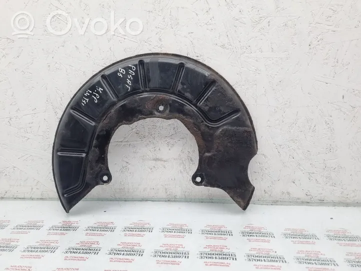 Volkswagen PASSAT B6 Front brake disc dust cover plate 1K0615311F