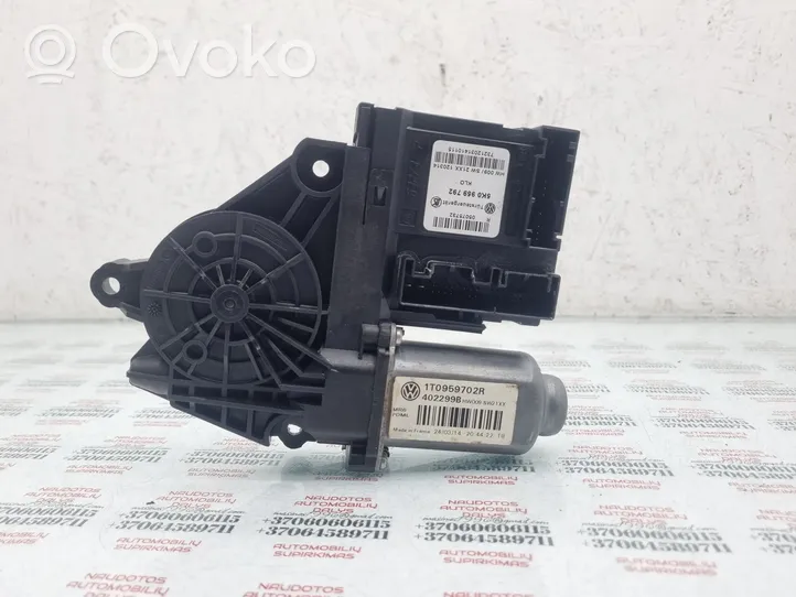 Volkswagen Touran II Motorino alzacristalli della portiera anteriore 1T0959702R