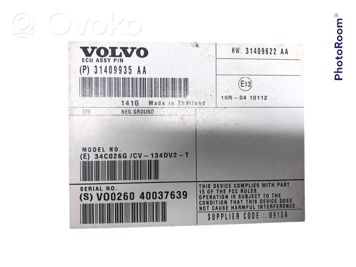 Volvo V60 Vahvistin P31409935AA