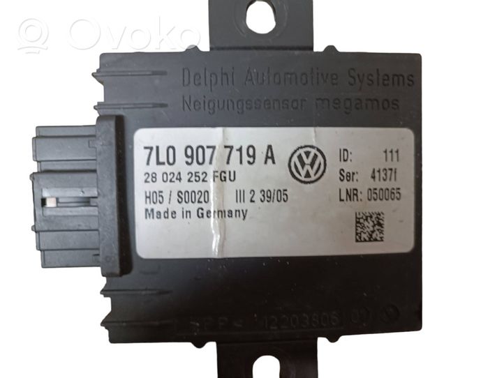Volkswagen Phaeton Hälytyksen ohjainlaite/moduuli 7L0907719A