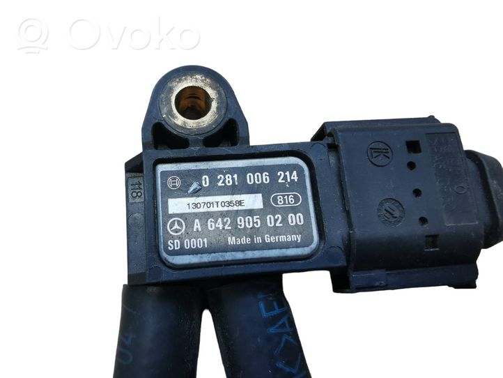 Mercedes-Benz GL X166 Exhaust gas pressure sensor A6429050200