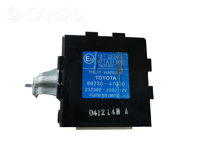 Toyota Prius (XW20) Boîtier module alarme 8973047020