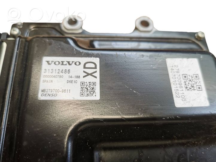 Volvo S60 Engine control unit/module 31312486