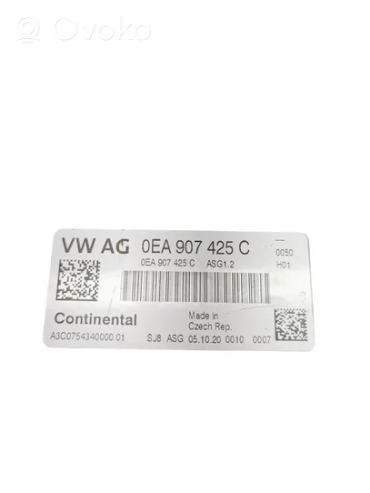 Volkswagen ID.3 Sterownik / Moduł ECU 0EA907425C