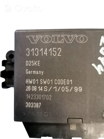 Volvo XC60 Parkošanas (PDC) vadības bloks 31314152