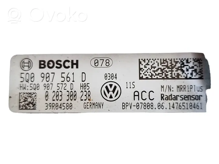 Volkswagen Golf VII Radarsensor Abstandsradar 5Q0907561D