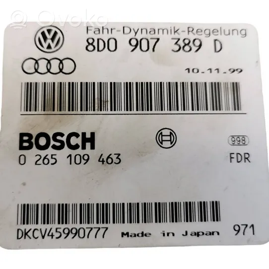 Volkswagen PASSAT B5.5 Sensore di imbardata accelerazione ESP 8D0907389D