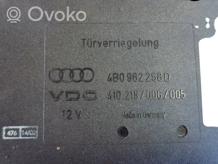 Audi A6 S6 C5 4B Modulo comfort/convenienza 4B0962258D