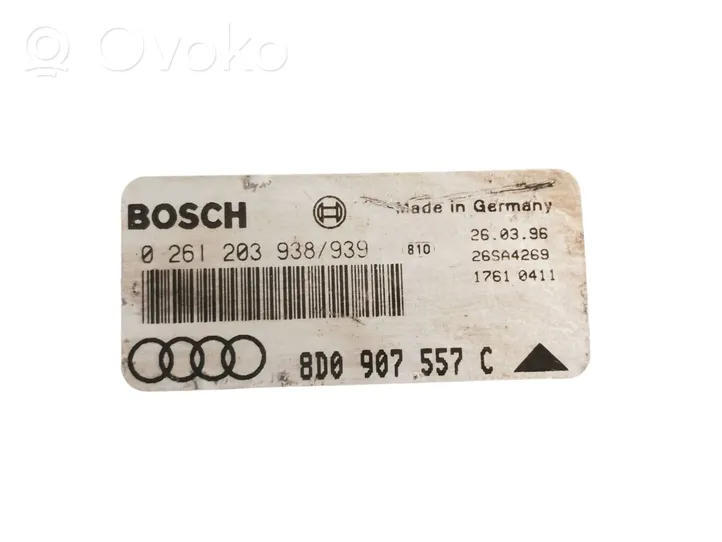 Audi A4 S4 B5 8D Centralina/modulo del motore 8D0907557C