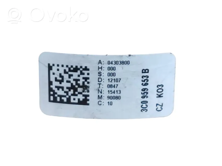 Volkswagen PASSAT B6 Innesco anello di contatto dell’airbag (anello SRS) 3C0959653B