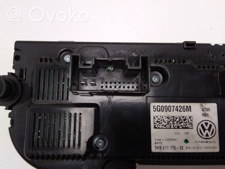 Volkswagen Golf VII Przełącznik / Włącznik nawiewu dmuchawy 5G0907426M