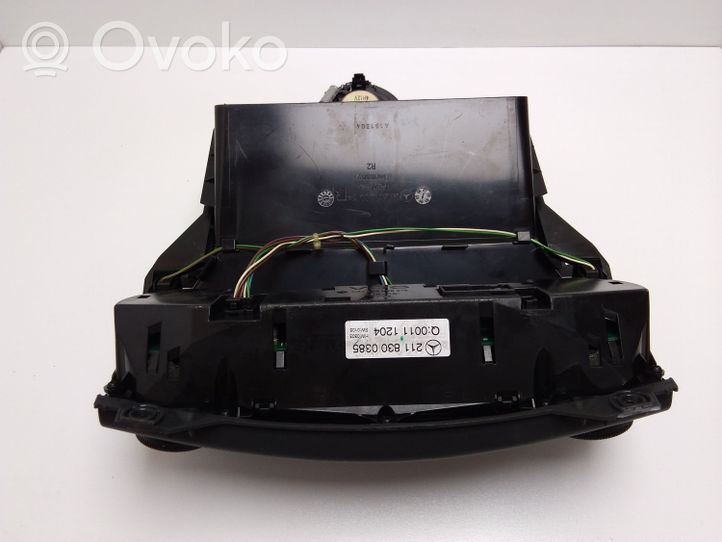 Mercedes-Benz E W211 Interruttore ventola abitacolo H24400055010