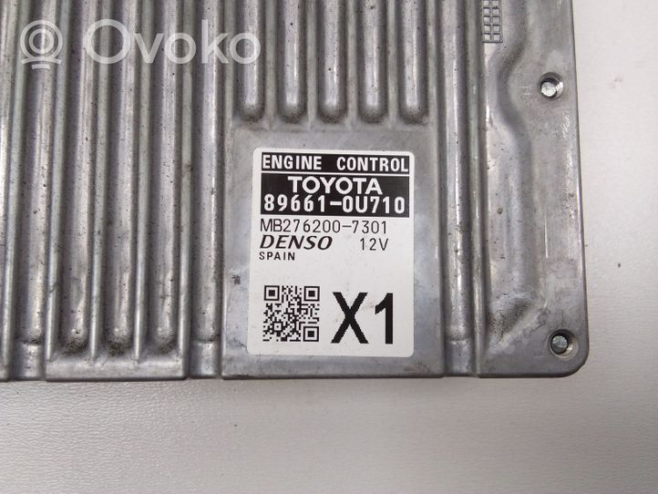 Toyota Yaris Calculateur moteur ECU 896610U710