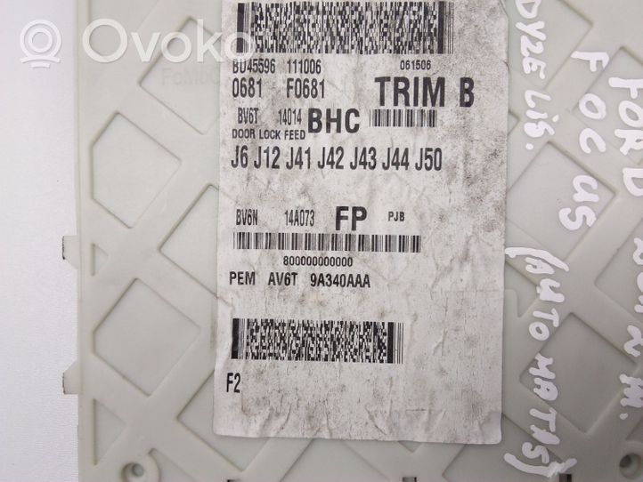 Ford Focus Korin keskiosan ohjainlaite BV6N14A073