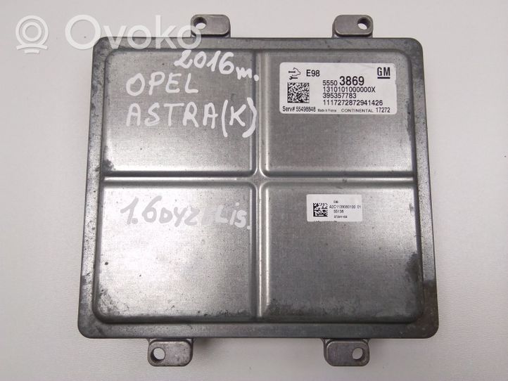 Opel Astra K Motorsteuergerät/-modul 55503869
