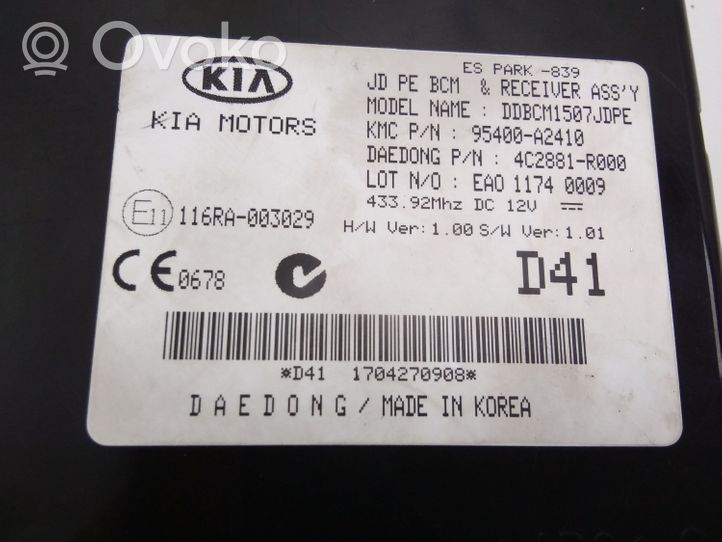 KIA Ceed Altri dispositivi 95400A2410