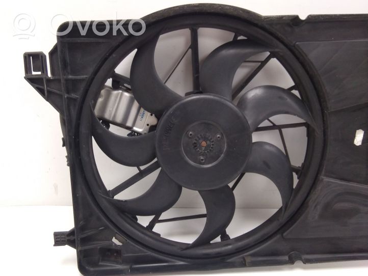 Volvo C70 Radiator cooling fan shroud 3M5H8C607RJ