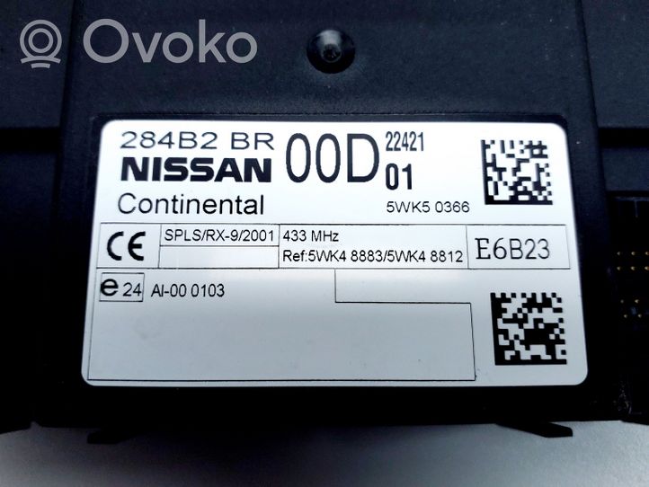 Nissan Qashqai+2 Sterownik / Moduł komfortu 284B2BR00D