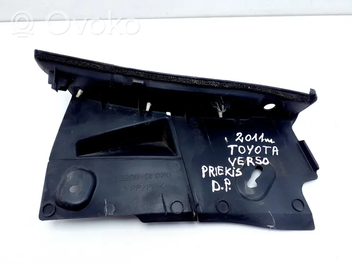 Toyota Verso Rivestimento dell’estremità del parafango 538680F020