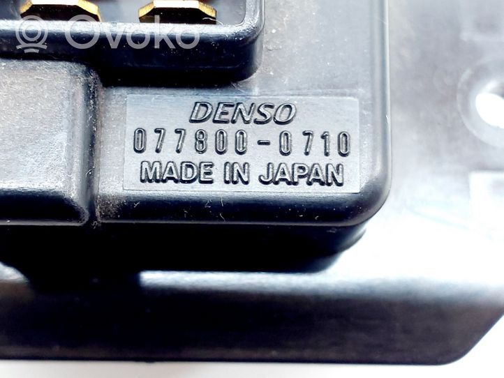 Suzuki SX4 Lämpöpuhaltimen moottorin vastus 0778000710