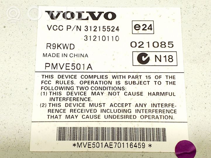 Volvo C30 Vahvistin 31215524