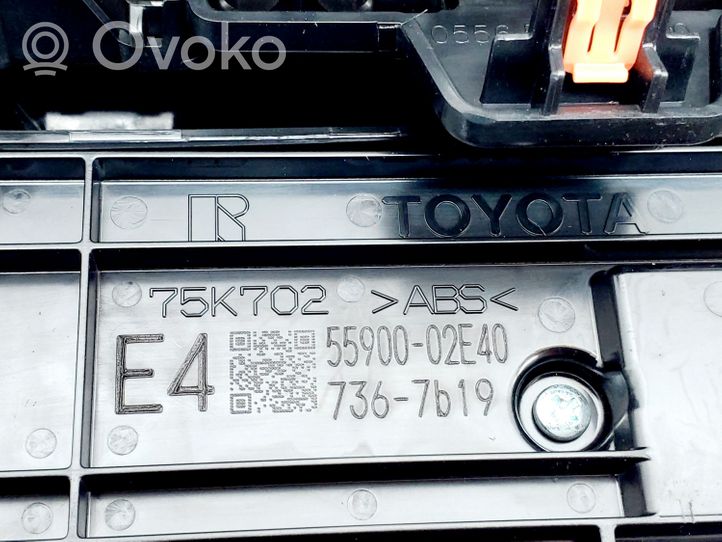 Toyota Corolla E210 E21 Interruttore ventola abitacolo 5590002E40