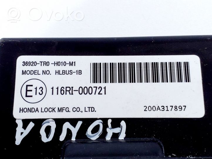 Honda CR-V Inne wyposażenie elektryczne 36920TR0H010M1