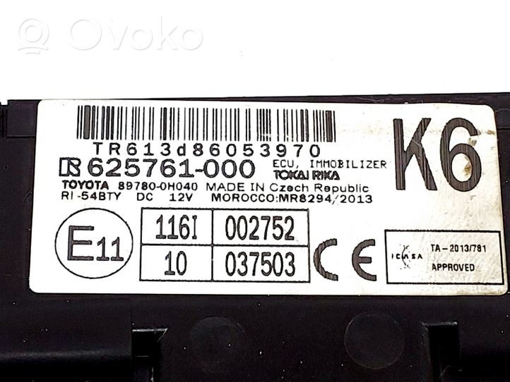 Toyota Aygo AB40 Inne wyposażenie elektryczne 625761000