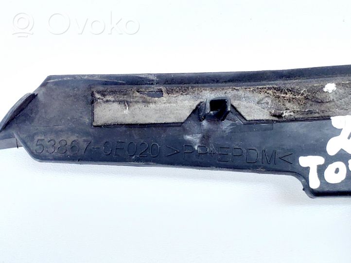 Toyota Verso Panel wykończeniowy błotnika 538670F020