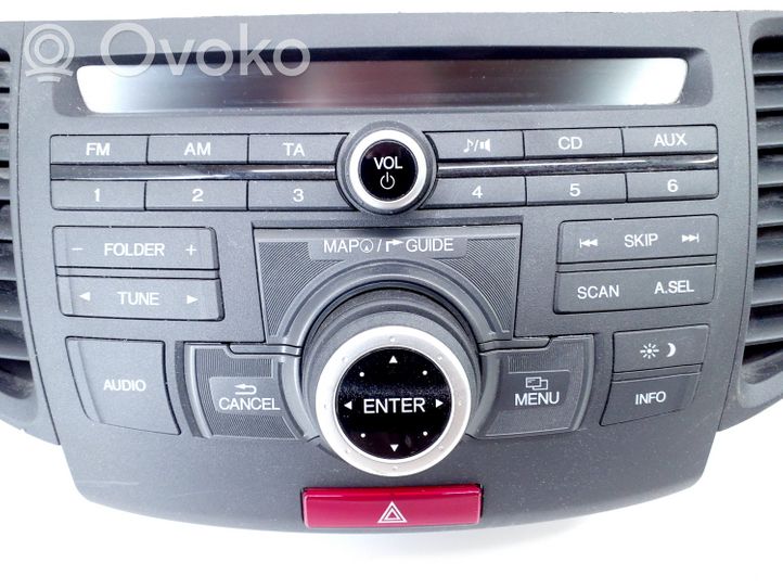 Honda Accord Unité principale radio / CD / DVD / GPS 39050TL0G01