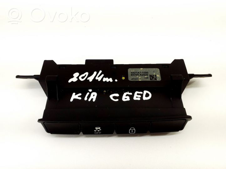 KIA Ceed Przycisk / Włącznik ESP 93700A2900