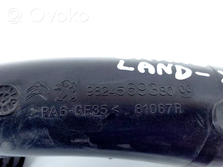 Opel Grandland X Ohjaamon sisäilman ilmakanava 9824569380