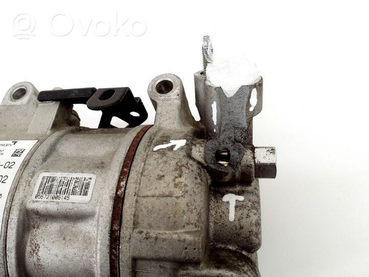 Opel Grandland X Ilmastointilaitteen kompressorin pumppu (A/C) 9827529180