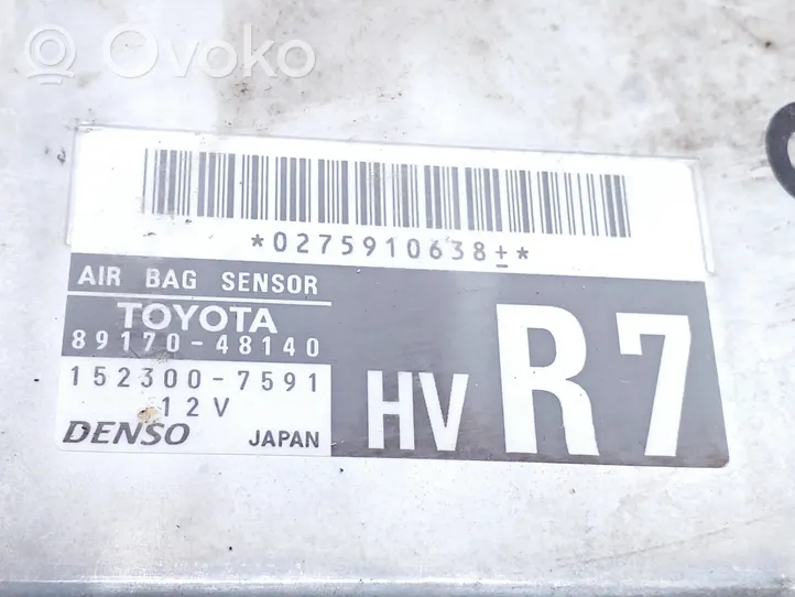 Lexus RX 330 - 350 - 400H Turvatyynyn ohjainlaite/moduuli 8917048140