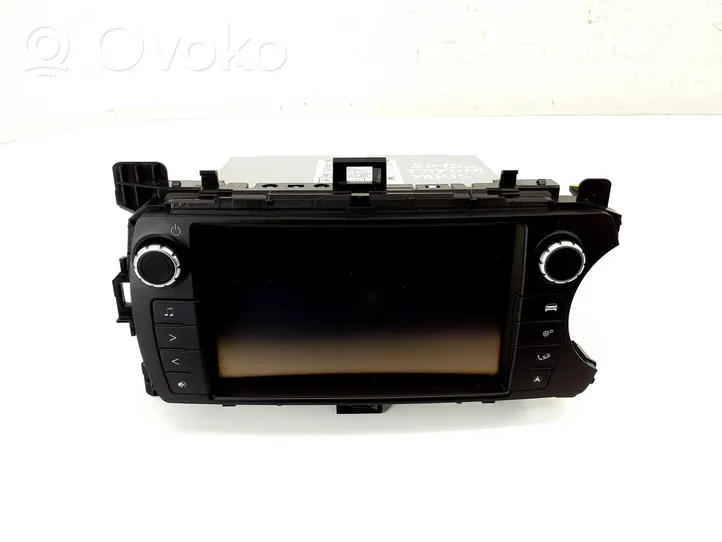 Toyota Yaris Radio/CD/DVD/GPS-pääyksikkö 861400D160