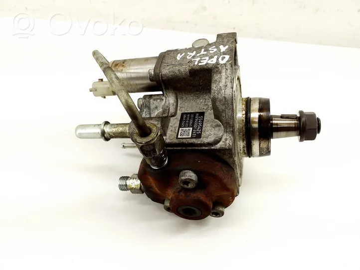 Opel Astra K Fuel injection high pressure pump 55495425