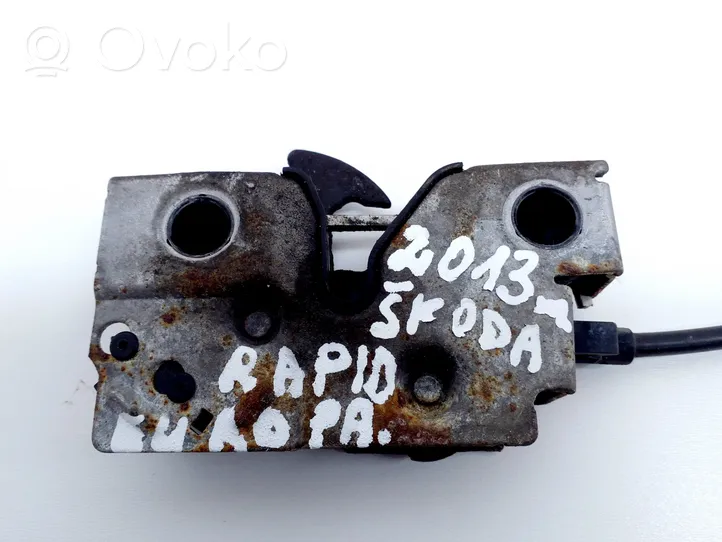 Skoda Rapid (NH) Chiusura/serratura vano motore/cofano 5JA823509E