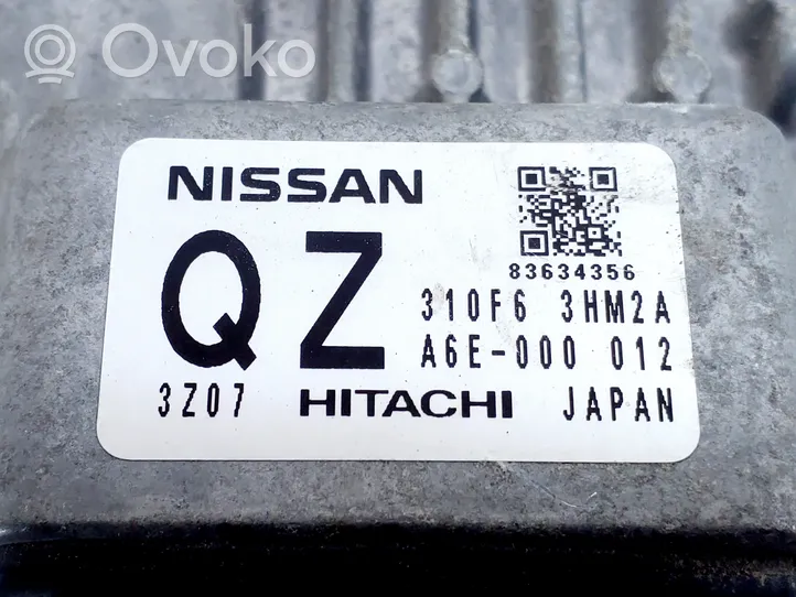 Nissan Micra Pavarų dėžės valdymo blokas 310F63HM2A