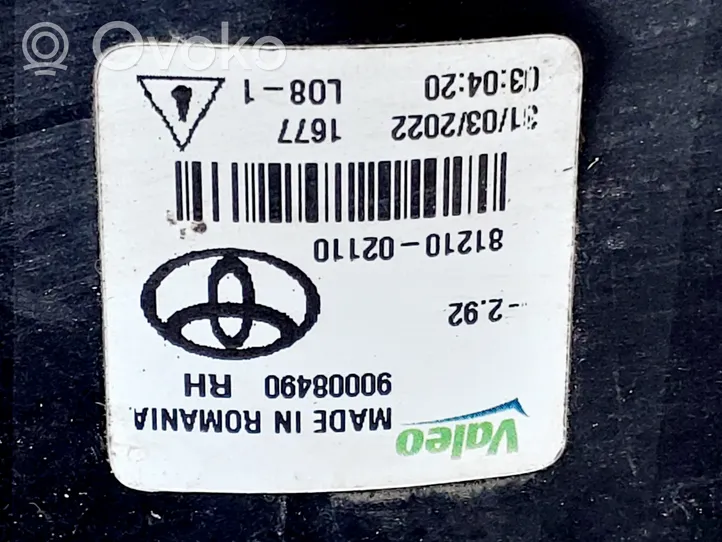 Toyota C-HR Feu antibrouillard avant 8121002110