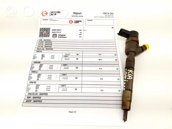 KIA Optima Injecteur de carburant 338002A800