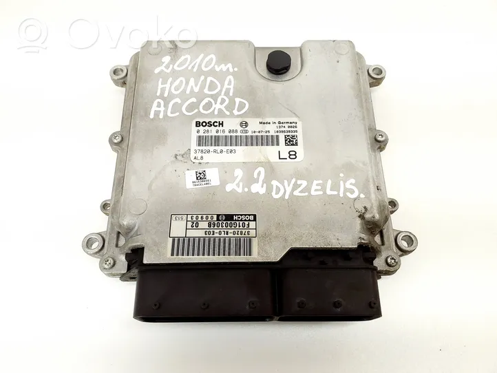 Honda Accord Calculateur moteur ECU 37820RL0E03