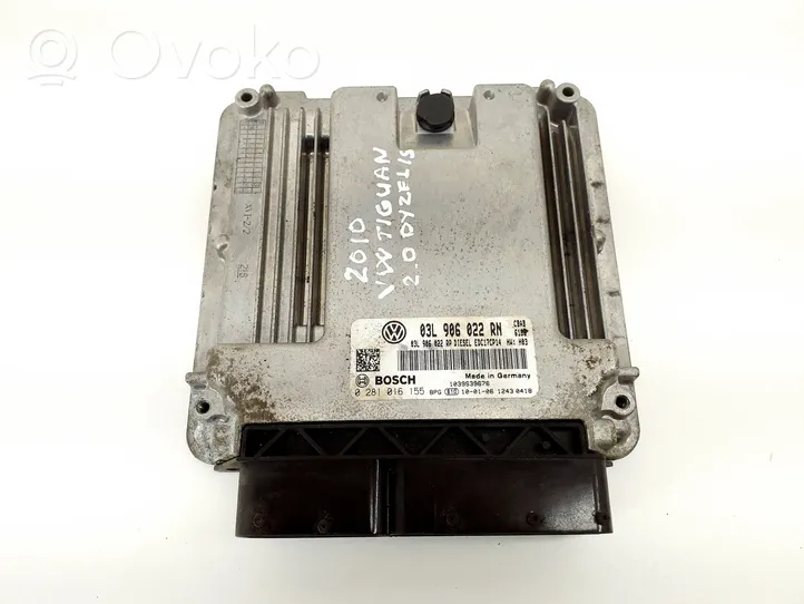 Volkswagen Tiguan Sterownik / Moduł ECU 03L906022RN